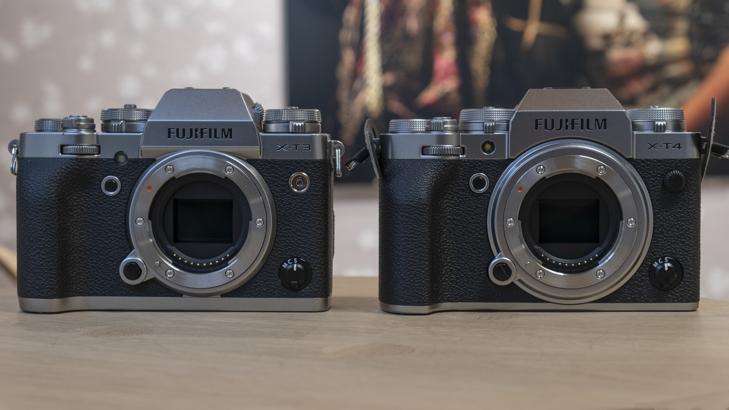 Fujifilm X-T4 vs X-T3