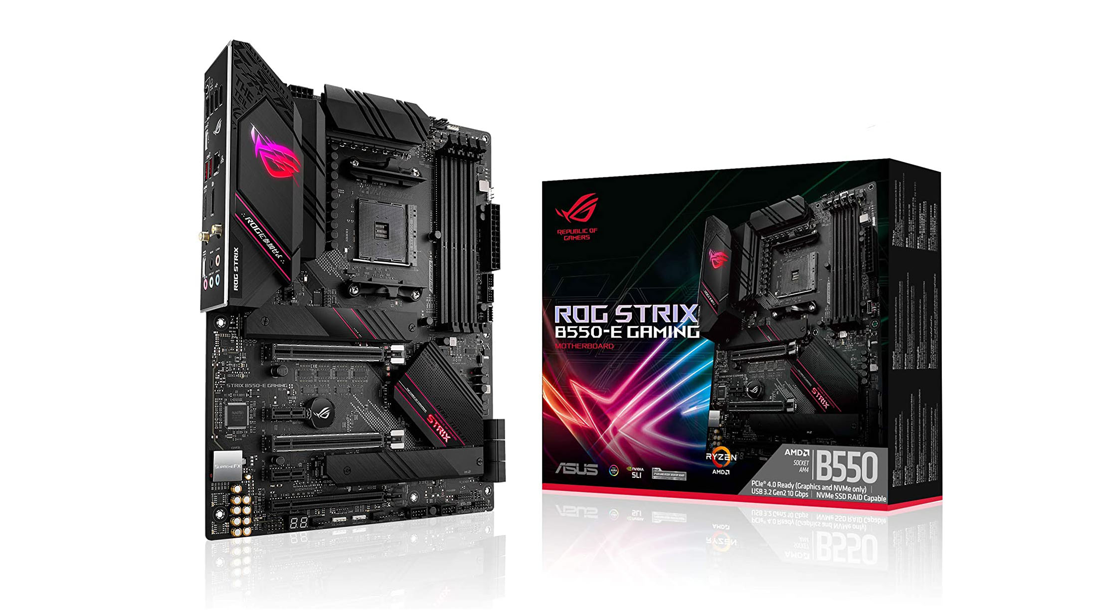 Best motherboards: Asus ROG Strix B550-E Gaming