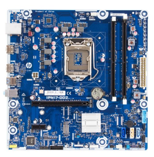 Odense2-K motherboard top view